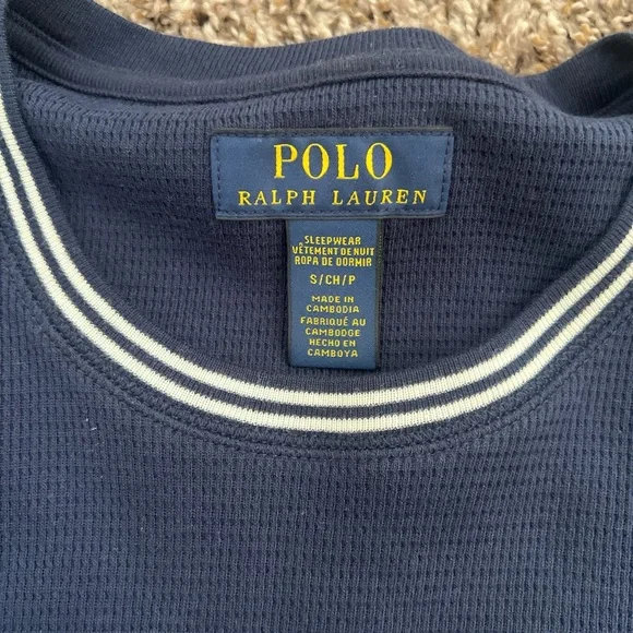 Polo Ralph Lauren Dark Blue Sleepwear - Picture 2 of 4